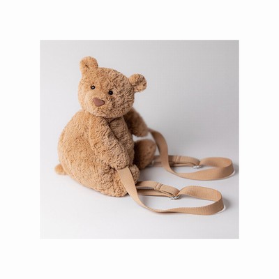 Jellycat Bartholomew Oso Backpack Bolsa | MVHR-04981